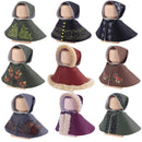 MOC Medieval Cloak Cape Lady Manteau Mantle For LEGO Building Blocks Brick Toy