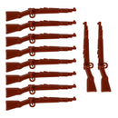 Military Soldier MOC WW2 Gun Arms 98K PPSH For LEGO Building Blocks Brick Toy