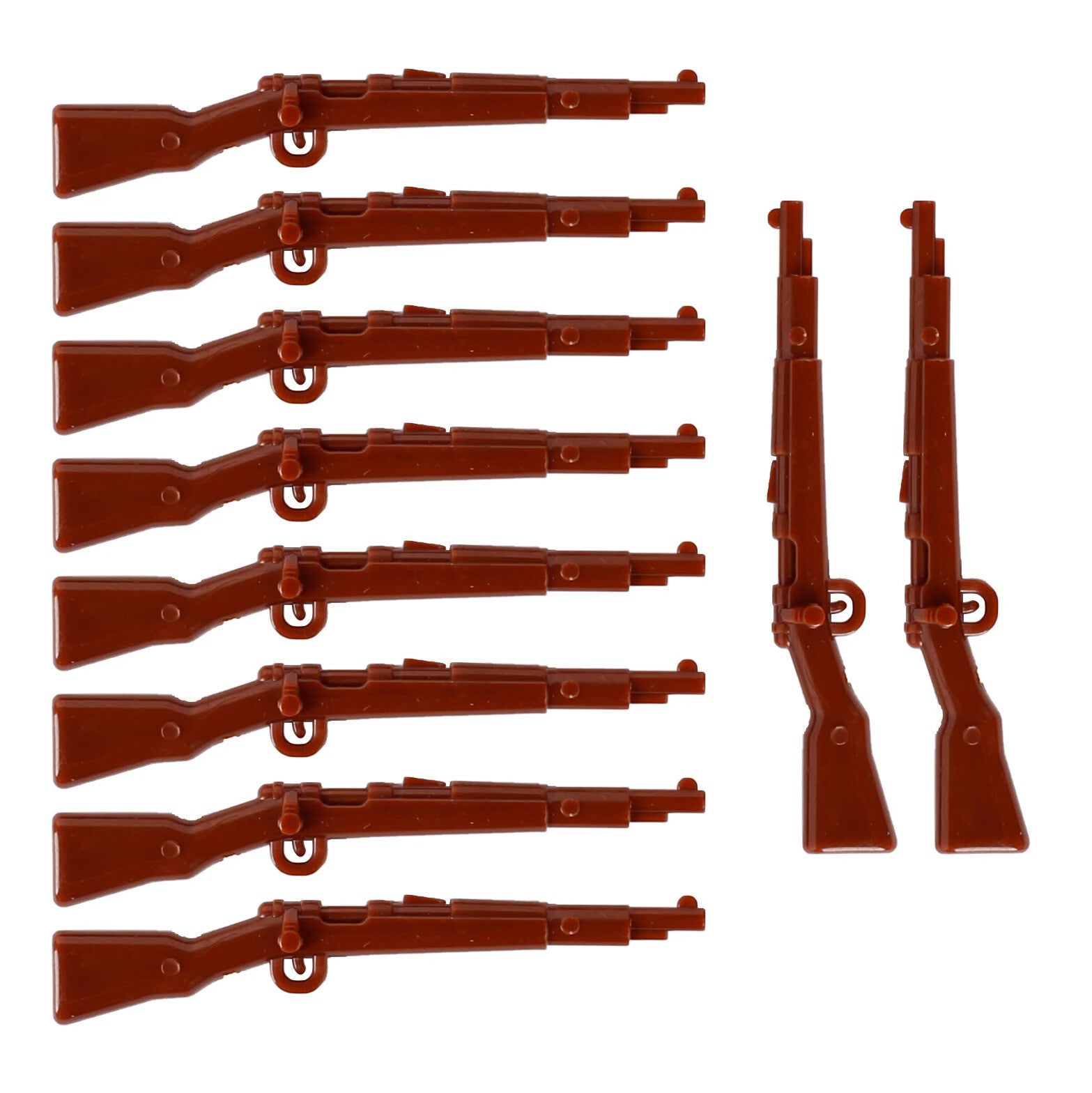Military Soldier MOC WW2 Gun Arms 98K PPSH For LEGO Building Blocks Brick Toy
