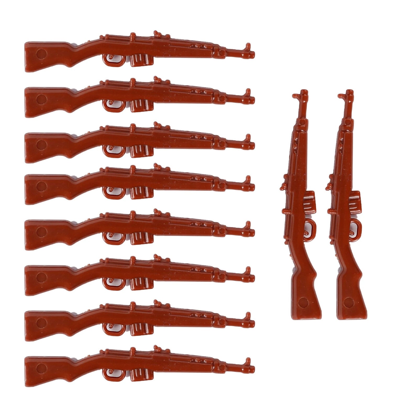 Military Soldier MOC WW2 Gun Arms 98K PPSH For LEGO Building Blocks Brick Toy