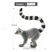 1pc Lizard Centipede Snake Squirrel Jungle Animal Miniature Art Toy Figure Doll