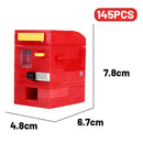 MOC City ATM Vending Machine Gold Bar  Money For Lego Building Block Brick Sets