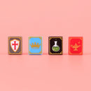MOC Fairy Tale Books Fantasy Wizard Witch City Building Blocks Bricks Toy DIY