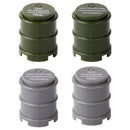WW2 Military Oil Drum Fuel Wars Soldier Tank For LEGO Building Blocks Toy Set