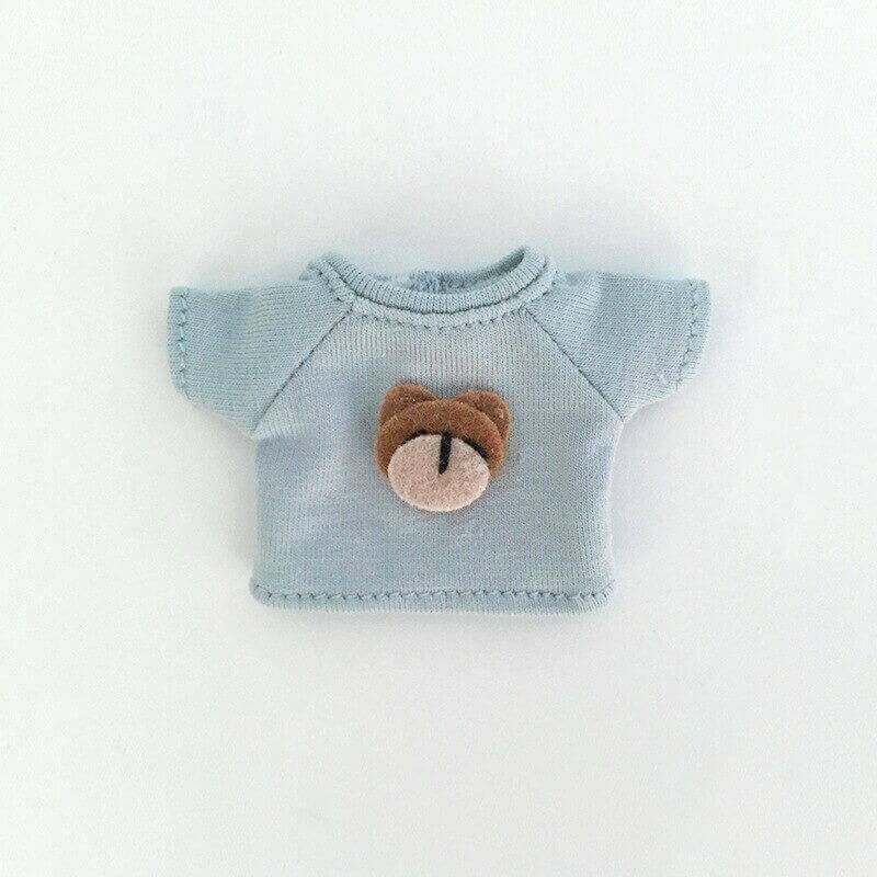 Clothes - Bear Long Sleeve Shirt For 1:12 BJD doll OB Obitsu 11 Ymy Toy