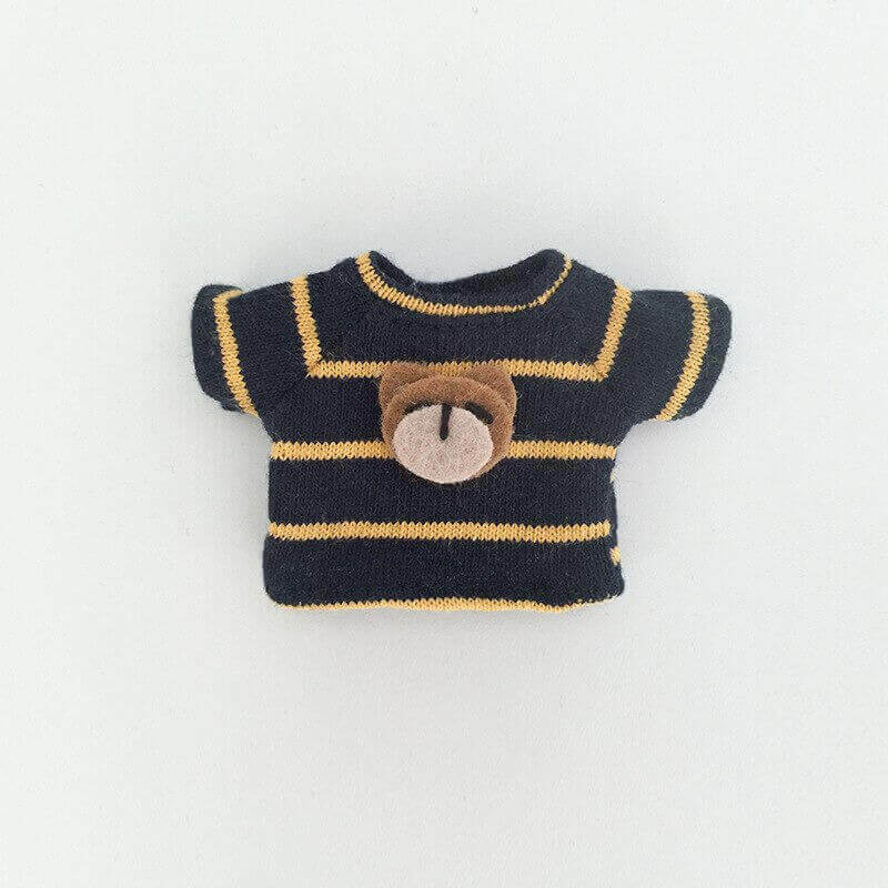 Clothes - Bear Long Sleeve Shirt For 1:12 BJD doll OB Obitsu 11 Ymy Toy