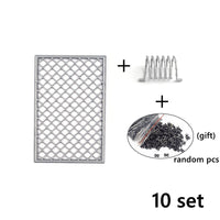 Military Base Barbed wire Fence Army Isolation Figures Building Blocks Toy DIY