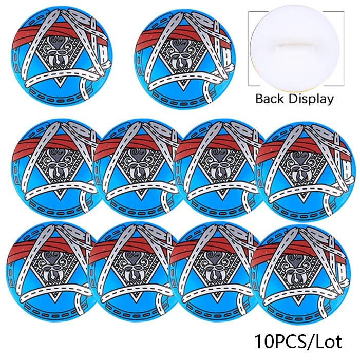 Medieval Military Knights Shields Middle Age For LEGO Building Blocks Brick Toy