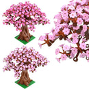 City Tree Green Bush Garden MOC Flower Grass for Lego Building Blocks Sets DIY