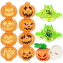 MOC Ghost Head Halloween Green Evil Spirits Pumpkin For LEGO Building Blocks Set