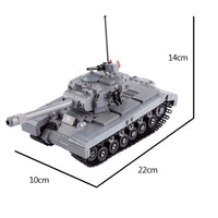 WW2 Military Tank Army Soldier Vehicle Car For LEGO Building Blocks Brick Toy