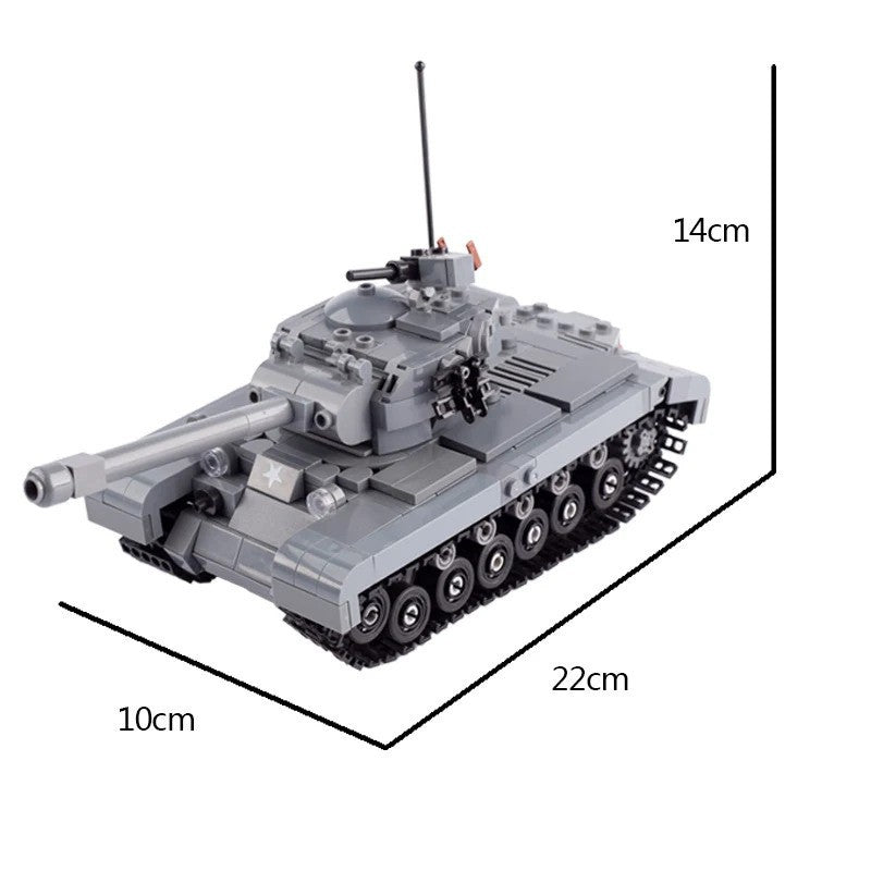 WW2 Military Tank Army Soldier Vehicle Car For LEGO Building Blocks Brick Toy