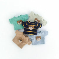 Clothes - Bear Long Sleeve Shirt For 1:12 BJD doll OB Obitsu 11 Ymy Toy