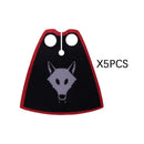 Medieval Military Officer Cape Lion Knights Fur Cloak For LEGO Building Blocks Brick Toy