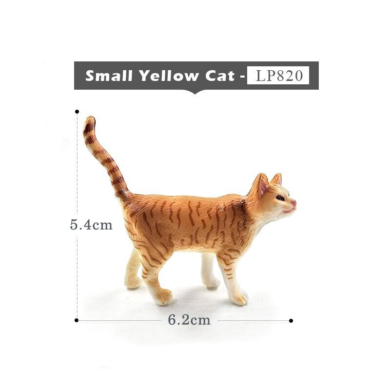 1pc Pig Cat Dog Rabbit Goat Sheep Duck Animal Miniature Art Toy Figure Doll