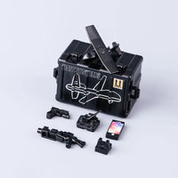 Military Oil Drum Fuel Tank Army War Scene For LEGO Building Blocks Brick Toy