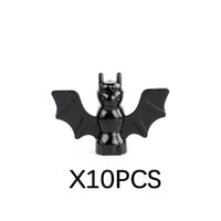 MOC Ghost Head Halloween Green Evil Spirits Pumpkin For LEGO Building Blocks Set