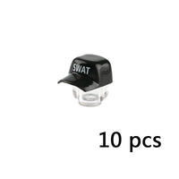 10pcs Military Soldier Trooper Helmet Hat Mask For LEGO Building Block Brick Toy