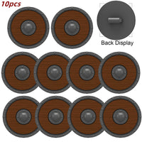 Medieval Military Knights Shields Middle Age For LEGO Building Blocks Brick Toy