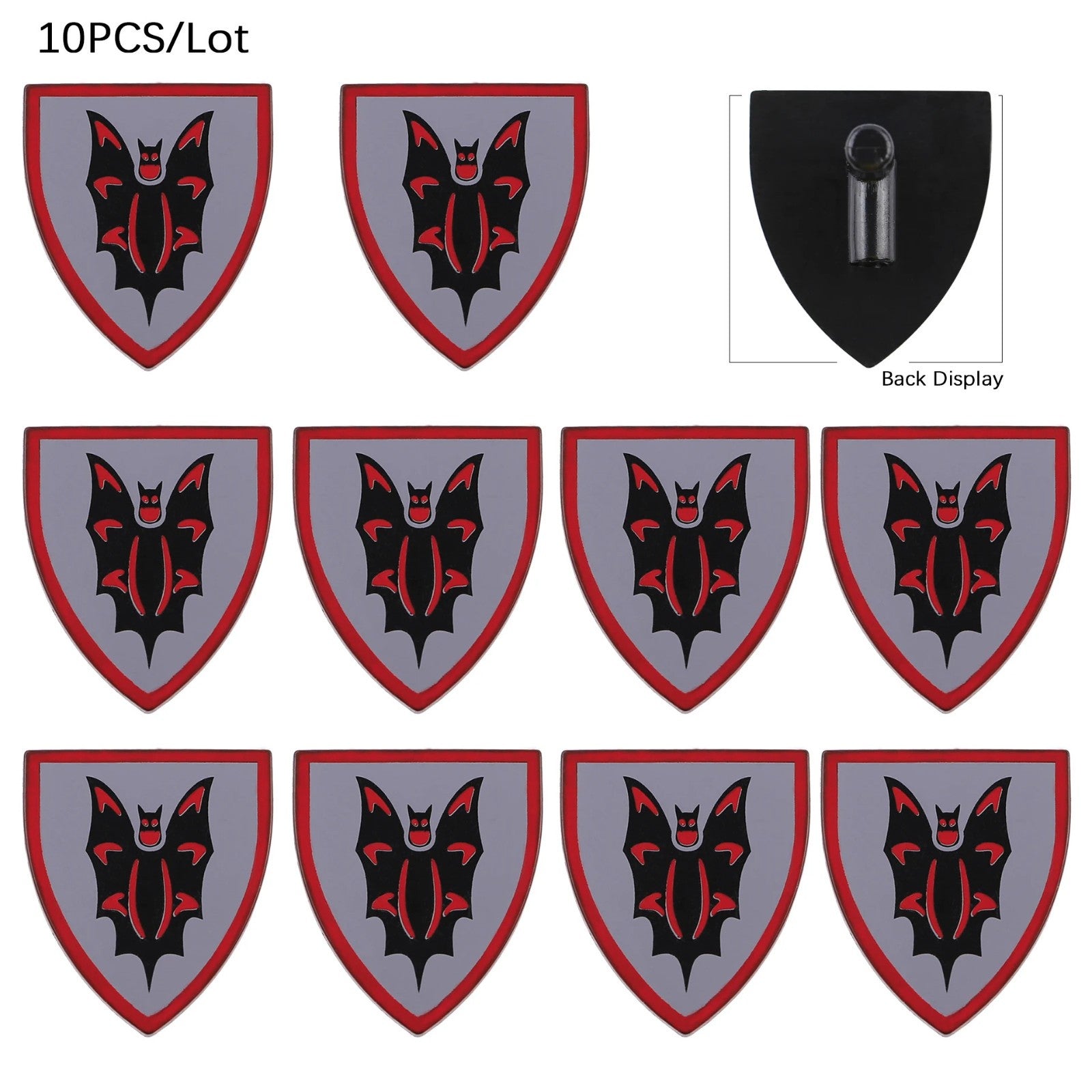 Medieval Military Knights Shields Middle Age For LEGO Building Blocks Brick Toy