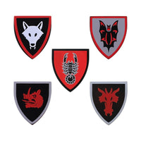 Medieval Military Knights Wolf Shield Armor For LEGO Building Blocks Brick Toy