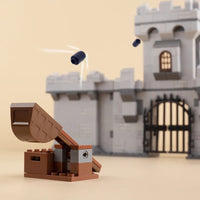 MOC Medieval Military Castle Siege Weapons War Army Knights For LEGO Building Blocks Set