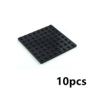 Building Blocks Dots base plates & Pillars DIY - 8x8 10pcs - 8 Colors