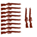 Military Soldier MOC WW2 Gun Arms 98K PPSH For LEGO Building Blocks Brick Toy