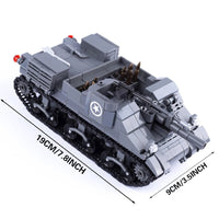WW2 Military Tank Army Soldier Vehicle Car For LEGO Building Blocks Brick Toy