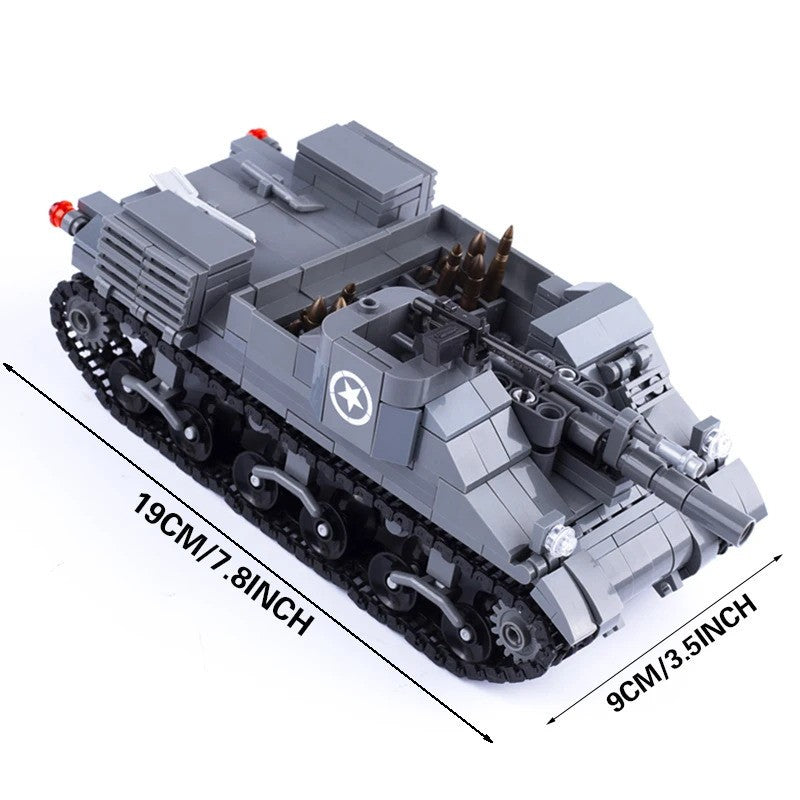 WW2 Military Tank Army Soldier Vehicle Car For LEGO Building Blocks Brick Toy