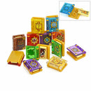12pcs Magic Books Fantasy Wizard Witch City Building Blocks Bricks Toy DIY