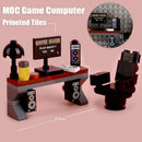 Computer Console Phone Tablet MOC TV City for Lego Building Blocks Sets DIY