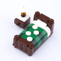 MOC City House Furniture Piano TV Sofa Parts for Lego Sets Building Blocks Set