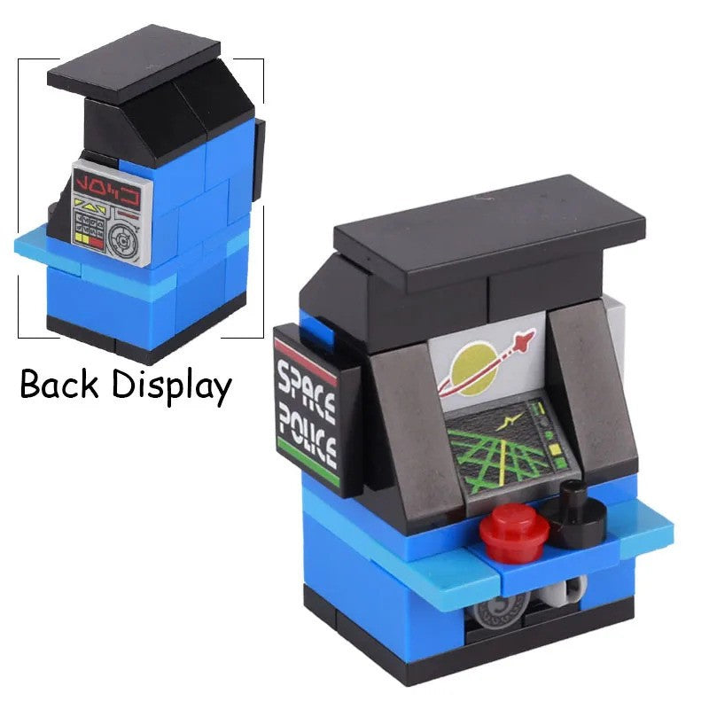 MOC City Poker Table Slots Chess Cards Game Room For LEGO Building Blocks Set