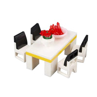 MOC City House Furniture Piano TV Sofa Parts for Lego Sets Building Blocks Set