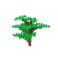 City Tree Green Bush Garden MOC Flower Grass for Lego Building Blocks Sets DIY