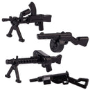 Military Soldier MOC WW2 Gun Arms 98K PPSH For LEGO Building Blocks Brick Toy