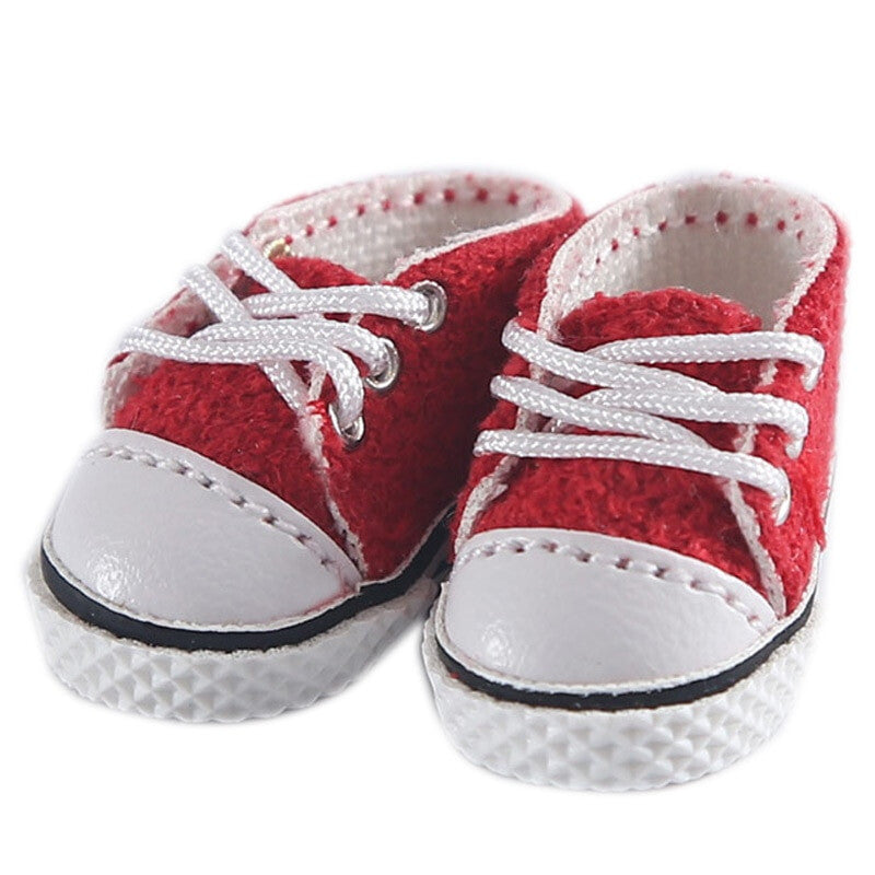 Accessories - Casual canvas Laces shoes For 1:12 BJD doll OB Obitsu 11 Ymy Toy