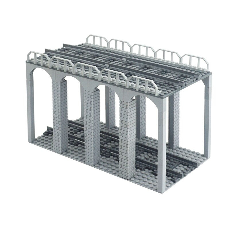 City Train Bridge Traffic Light for Lego Kit Building Blocks Sets DIY - 14 types
