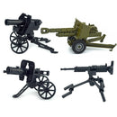 Military Weapon Gun Rifle Pistol Mortar SUV Motorcycle Building Blocks Toy DIY