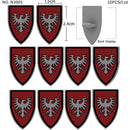 Medieval Military Knights Shields Middle Age For LEGO Building Blocks Brick Toy