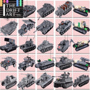 WW2 Military Tank Army Soldier Vehicle Car For LEGO Building Blocks Brick Toy