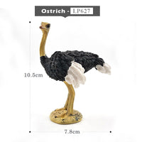 1pc Simulation turkey bird Chicken Farm Animal Miniature Art Toy Figure Doll