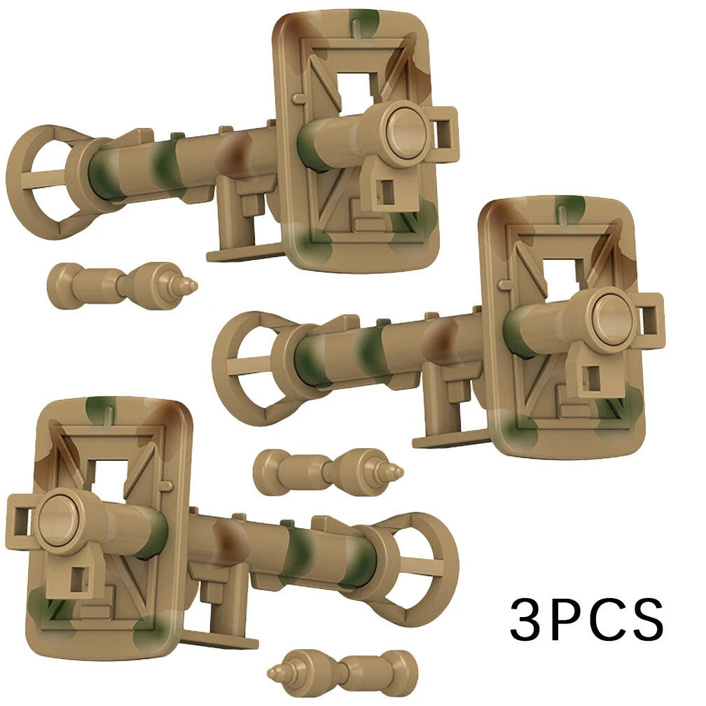 Military Soldier MOC WW2 Gun Arms 98K PPSH For LEGO Building Blocks Brick Toy