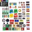City Food Milk Wine Drink Bottle Supermarket 95228 for Lego Building Blocks Set