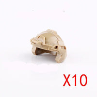 Military Solider Figures Helmets Mask weapon For LEGO Building Blocks Brick Toy