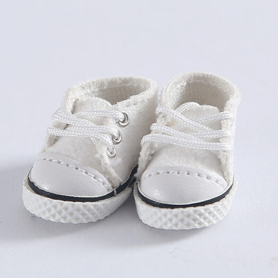Accessories - Casual canvas Laces shoes For 1:12 BJD doll OB Obitsu 11 Ymy Toy