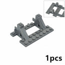 Train Rail Curve Fork Tracks R56 R72 R88  for Lego Kit Train Building Blocks Set