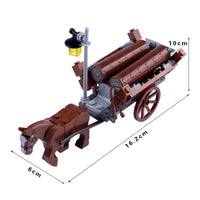 MOC Medieval Military Castle Siege Weapons War Army Knights For LEGO Building Blocks Set