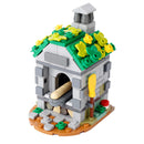 MOC Notice Board Bonfire Stove Medieval Town Street For LEGO Building Blocks Set